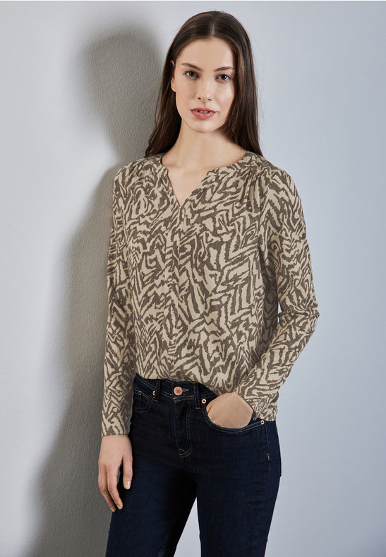 Cheetah Shirt by Street One