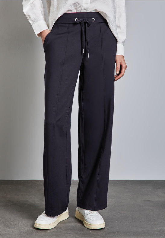 Midnight Travel Trousers by Street One