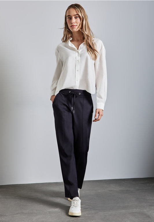 Midnight Travel Trousers by Street One