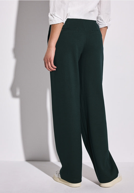 Joggers in Hunter Green