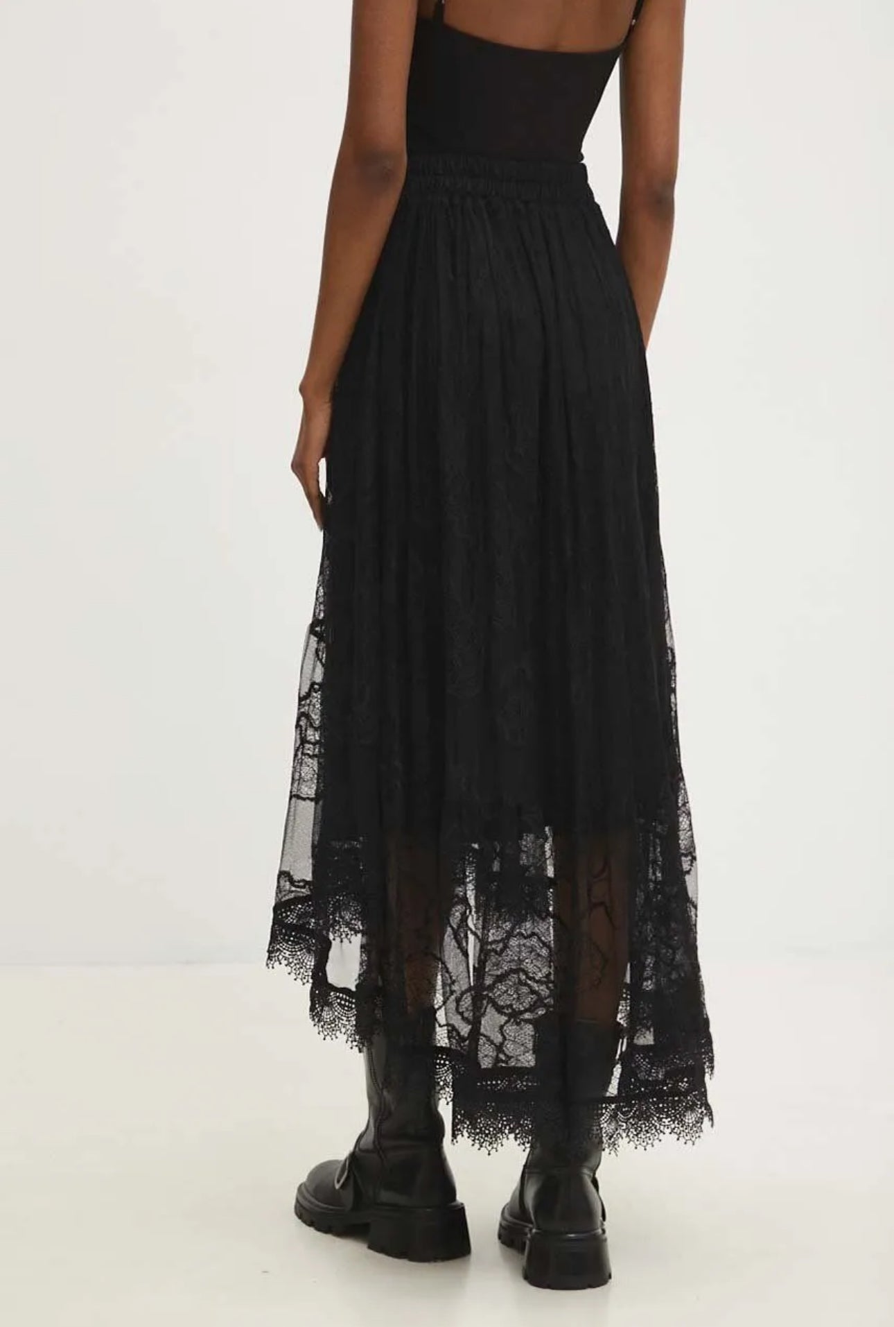 The Lace Satine Skirt