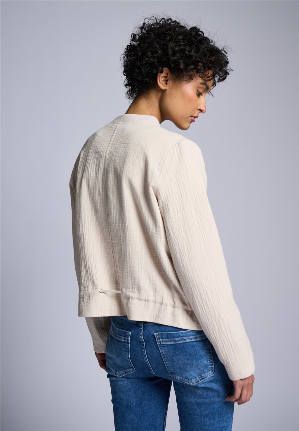 Summer Open Knit Jacket