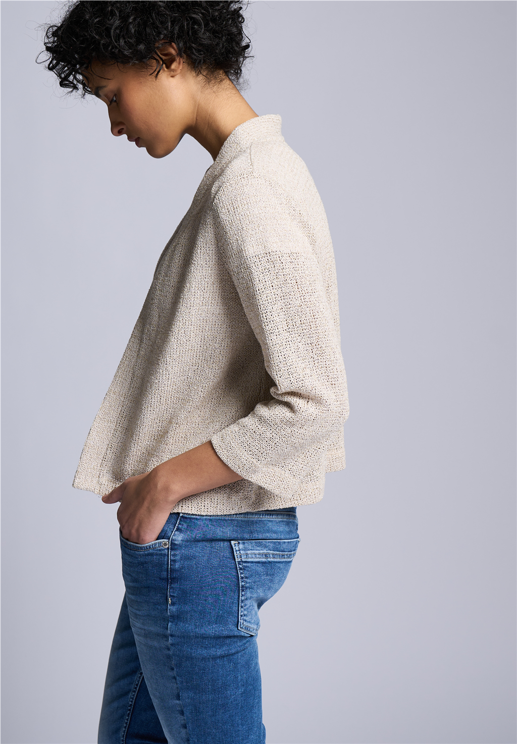 Summer Open Knit Jacket
