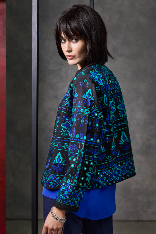 The Addison Sapphire Jacket