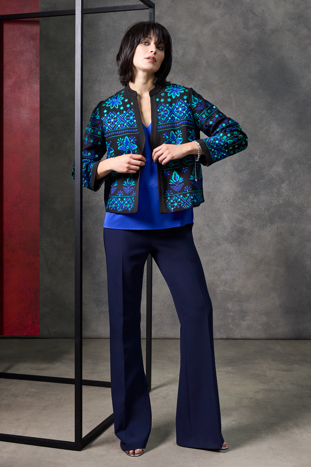 The Addison Sapphire Jacket