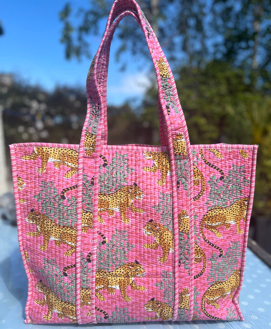 The Bianca Cheetah Tote