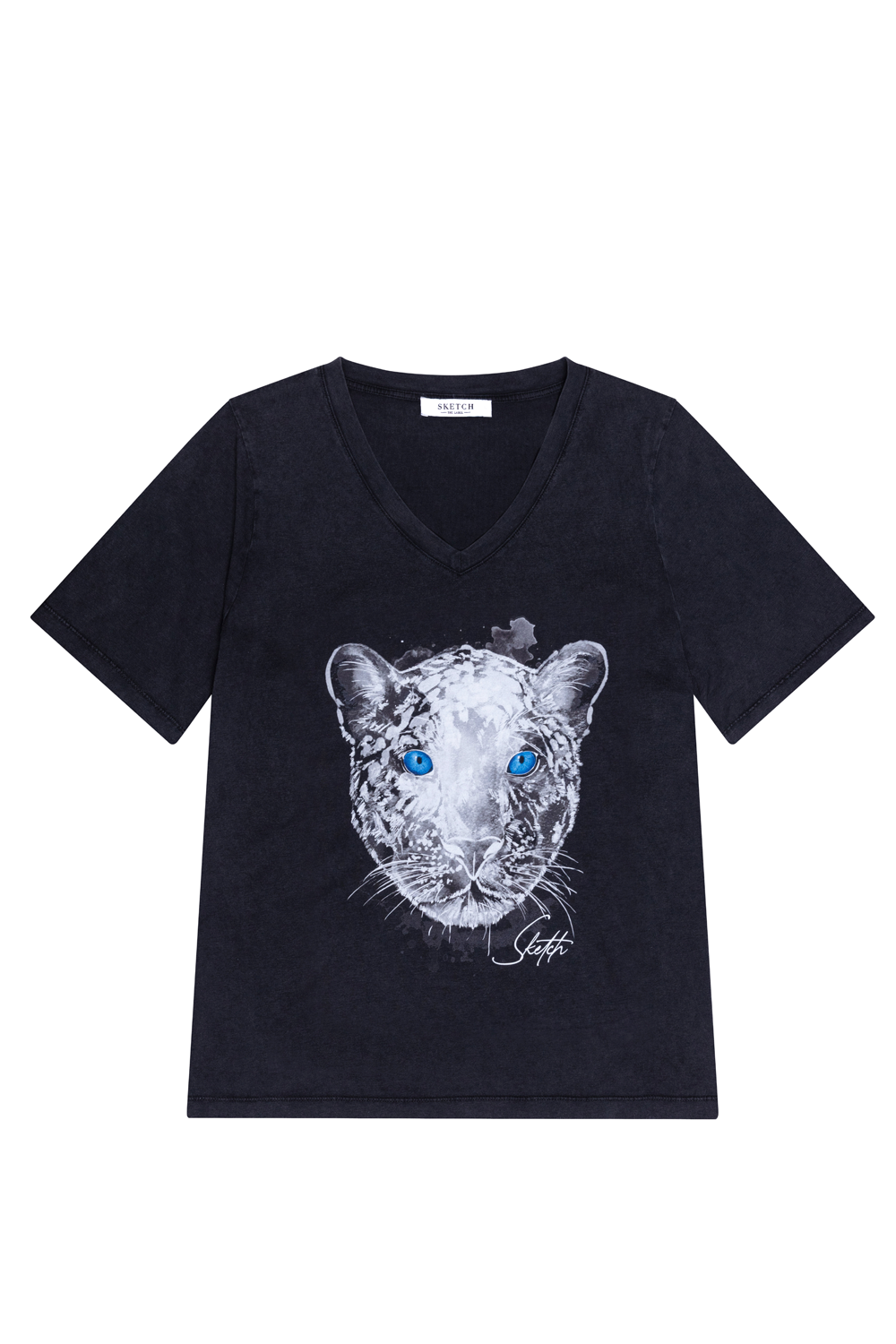 The Bianca V Neck Panther T-Shirt - Pre Order Now