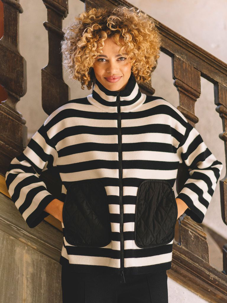 The Bibi Stripe Jacket