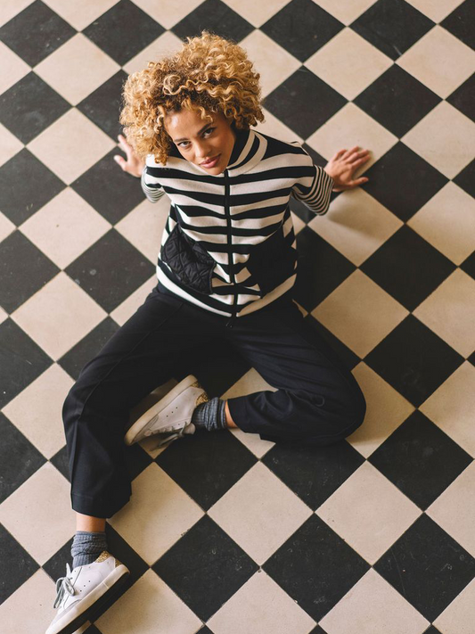 The Bibi Stripe Jacket