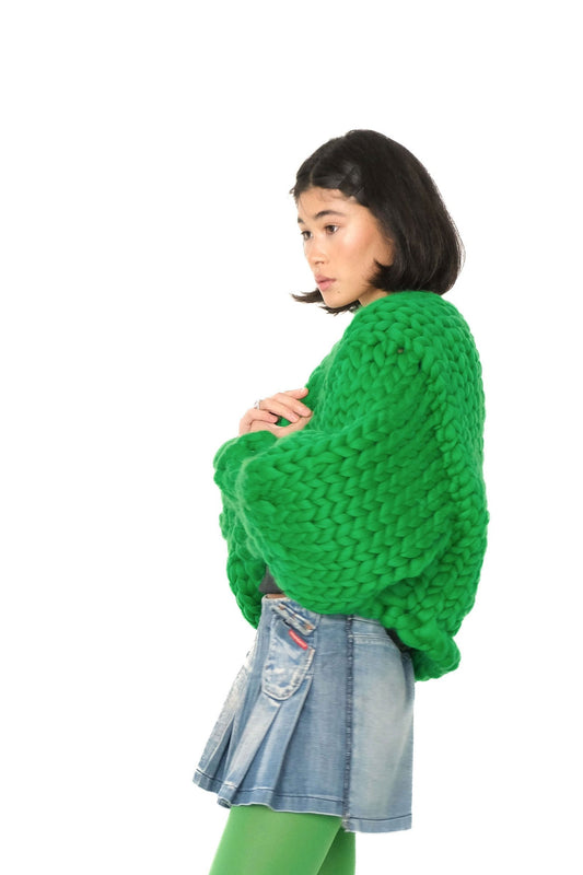 Emerald Colossal Knit By Hope Macaulay