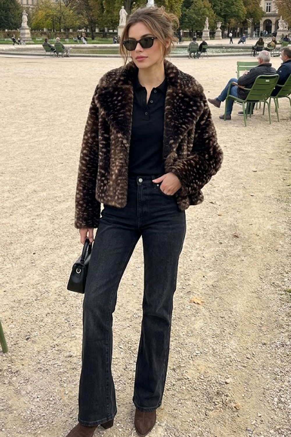 The Betty Bootcut Black Jeans