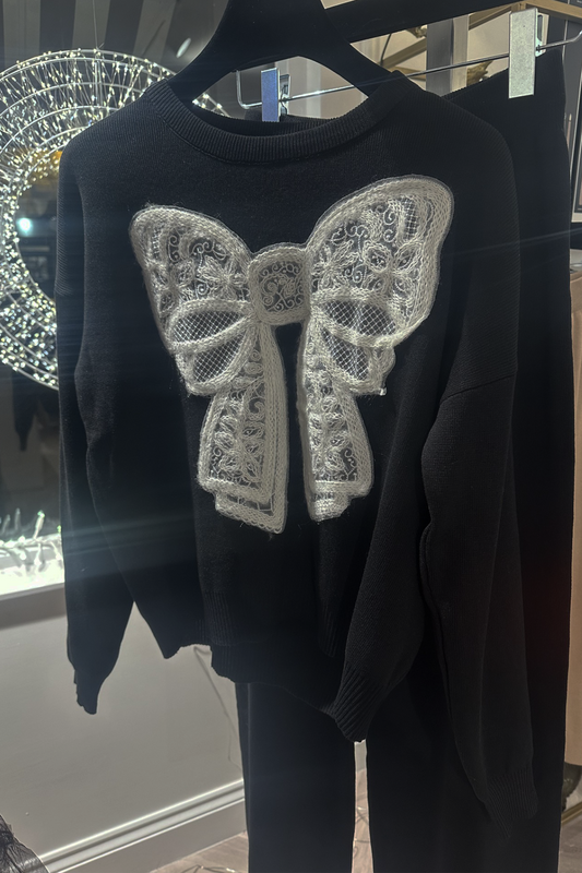 The Bow Knit Co Ord