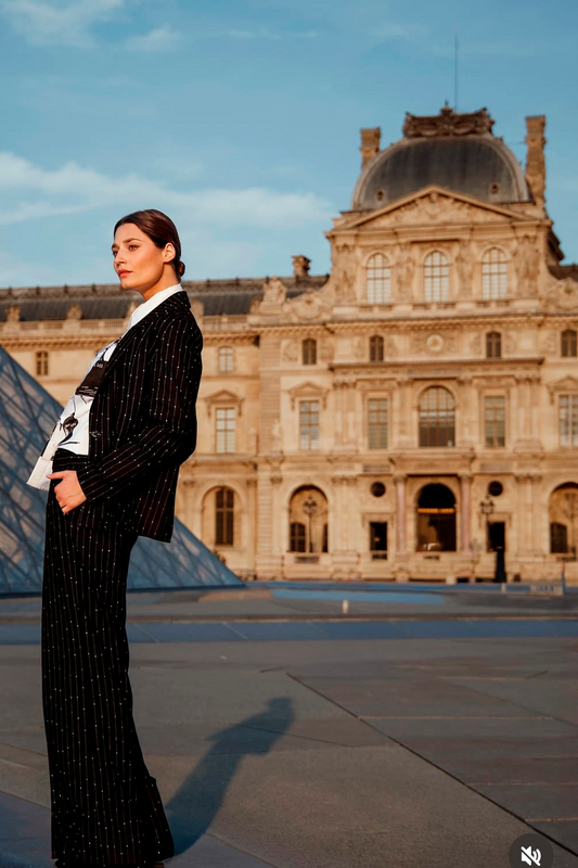 The Piper Pinstripe Blazer