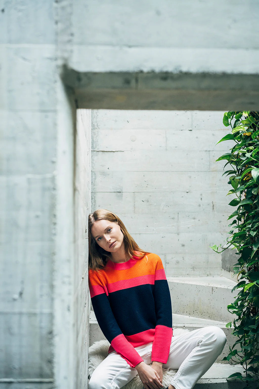 Kyra Colour Block Knit by Hongo