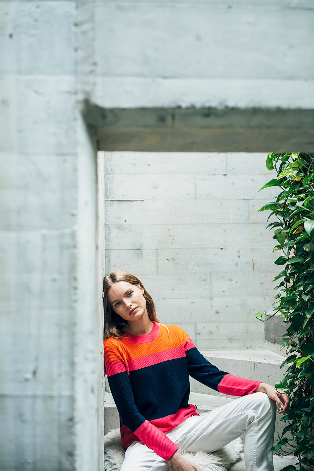 Kyra Colour Block Knit by Hongo