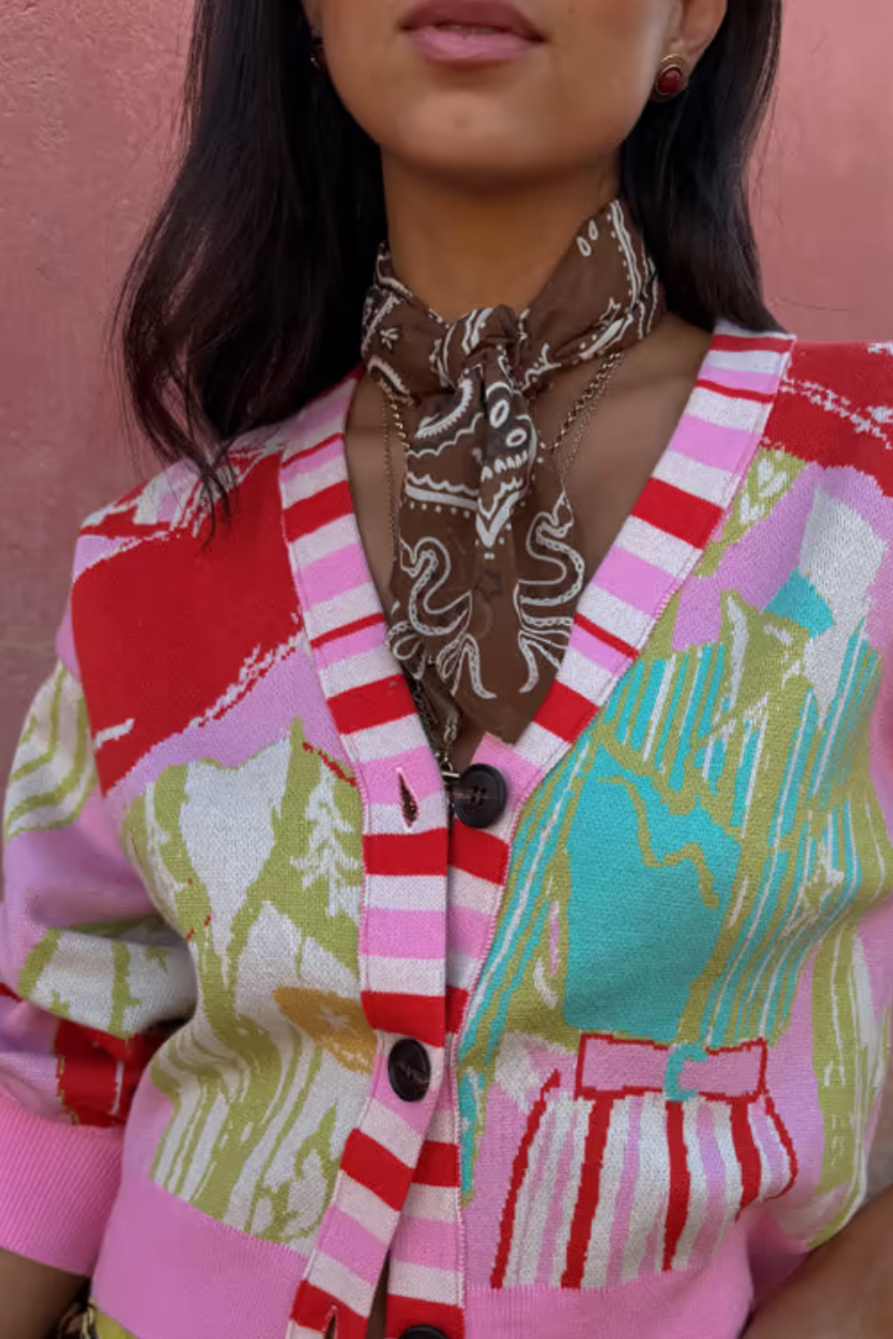 Pink Dallas Cardigan