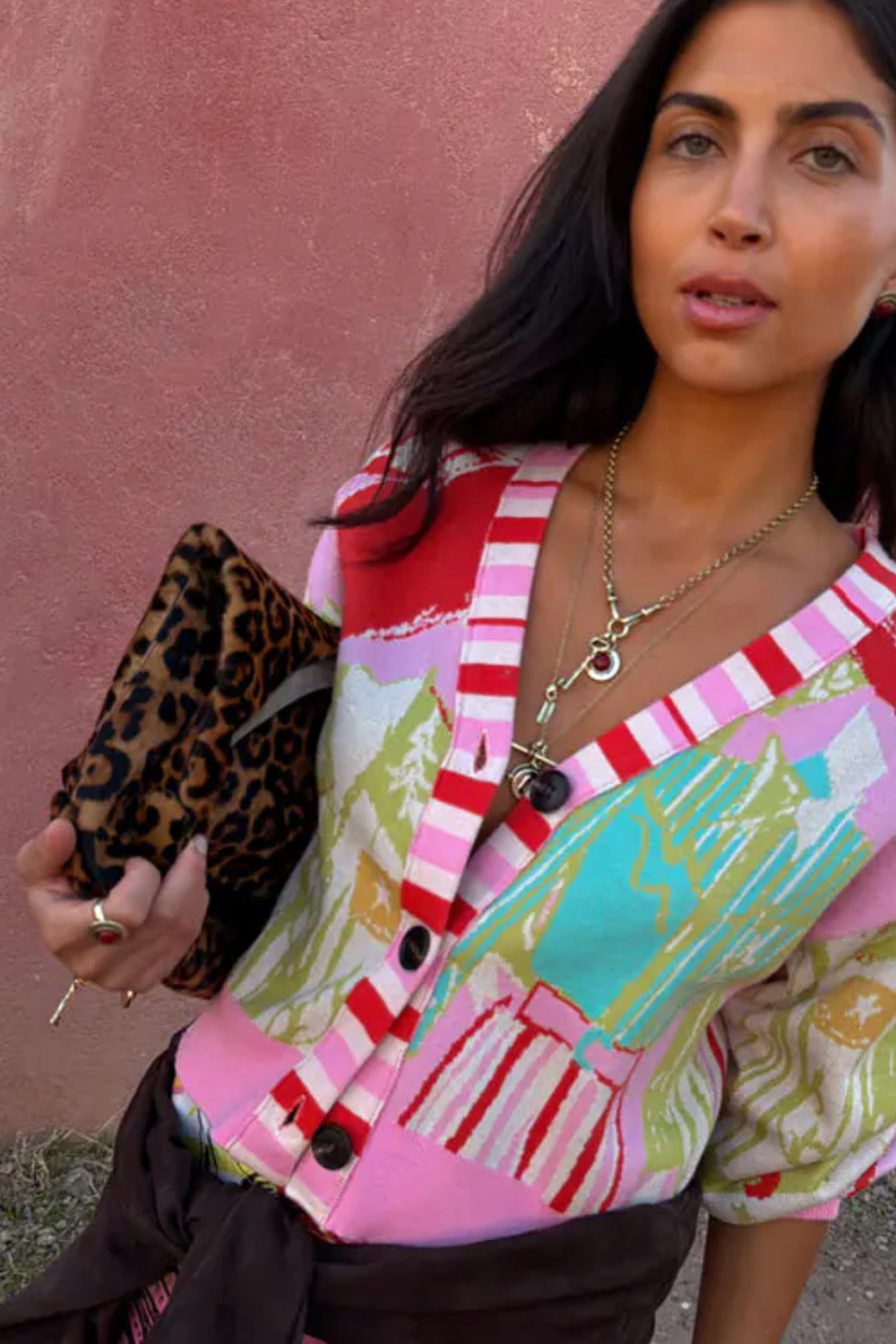 Pink Dallas Cardigan