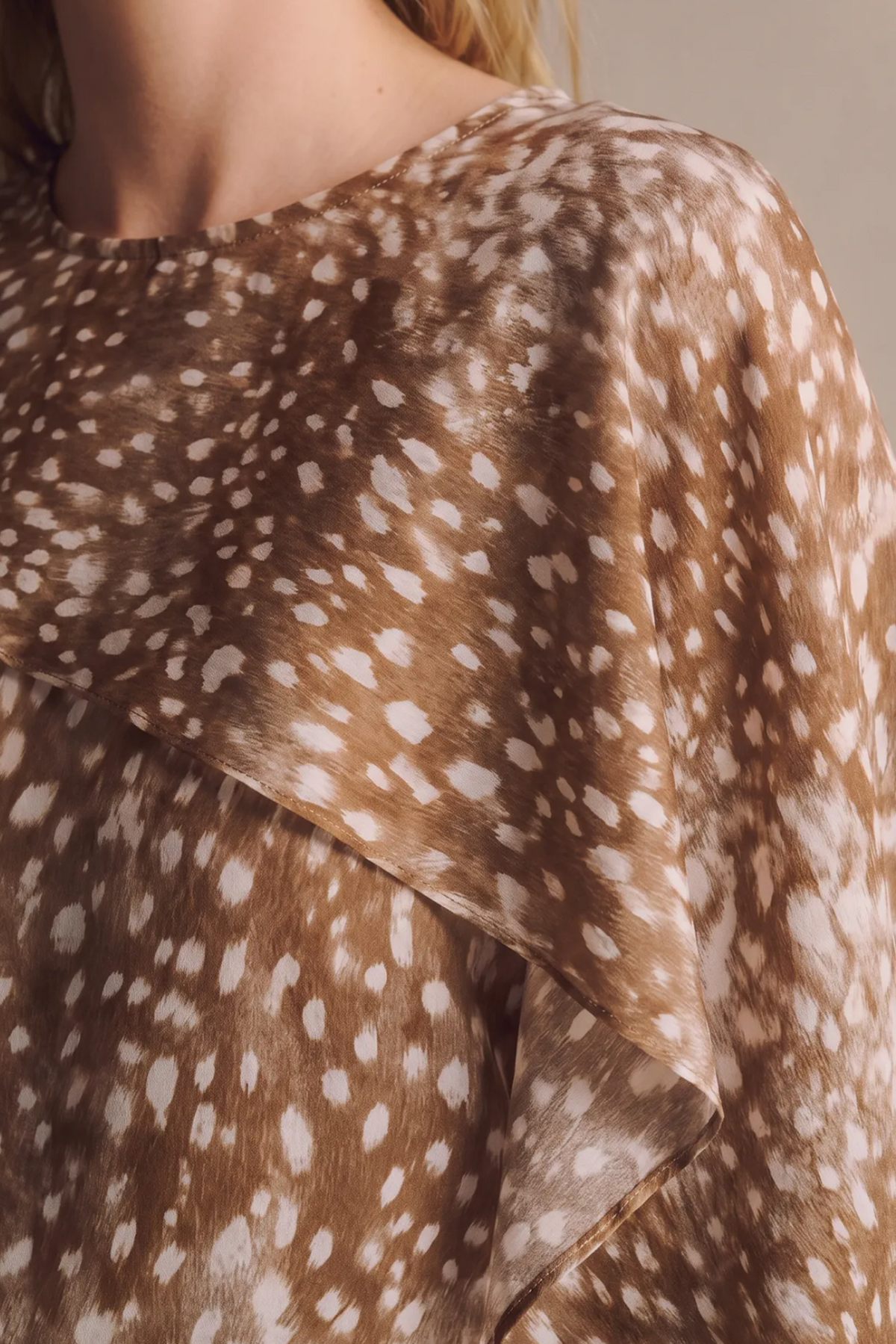 The Fawn Draped Shirt