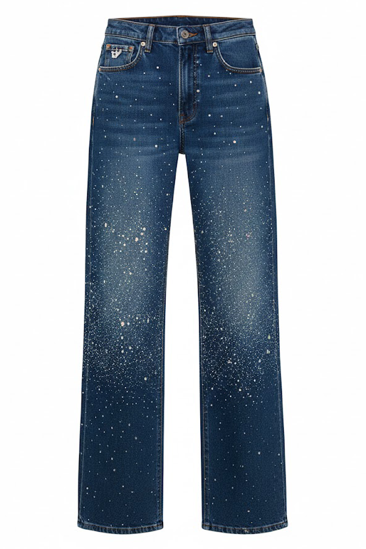 Delilah Straight Cut Sparkle Jeans