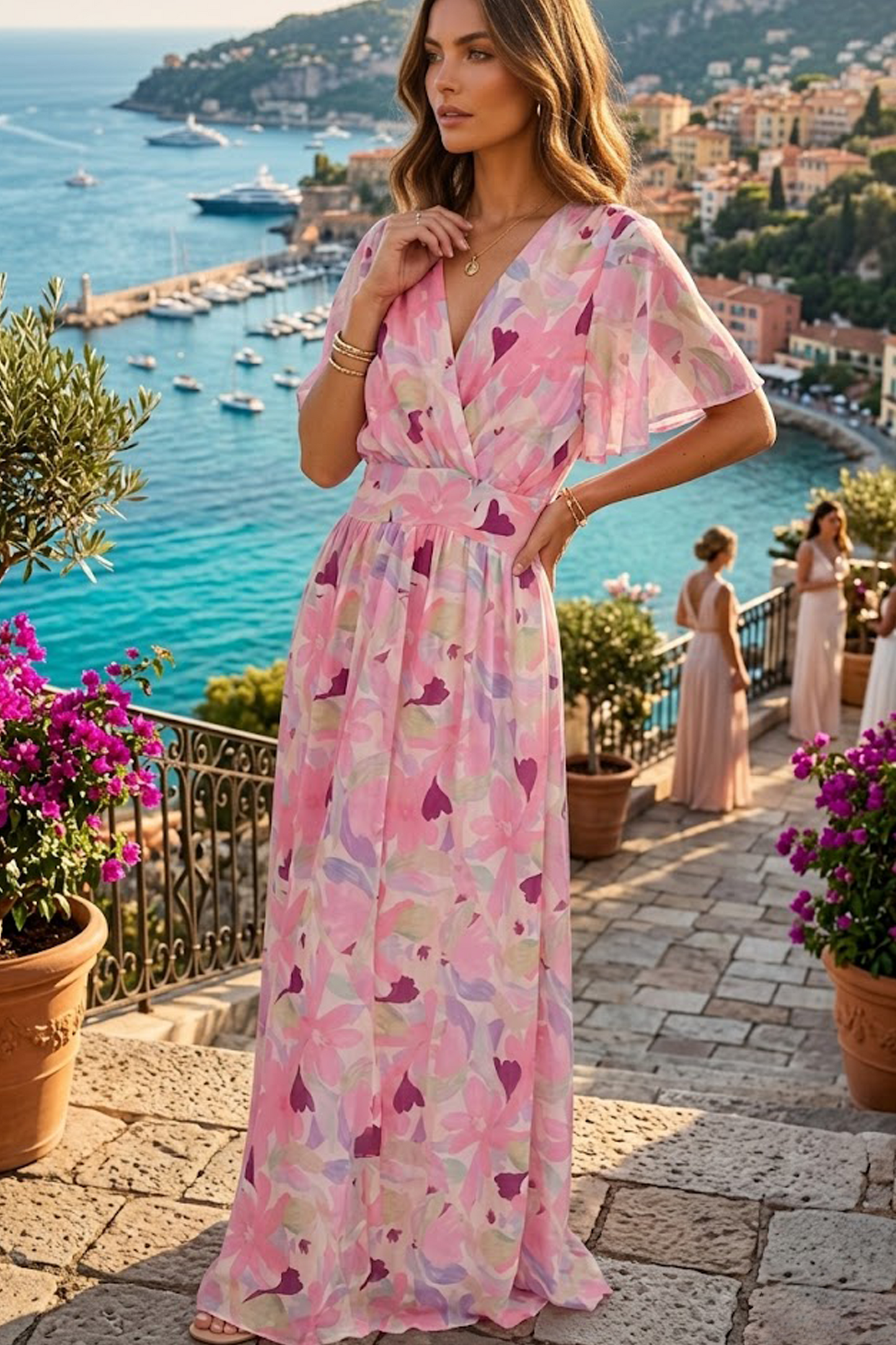 The Delta Pink Dress