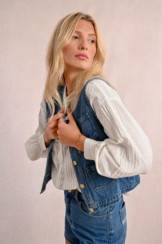 Delta Denim Waistcoat