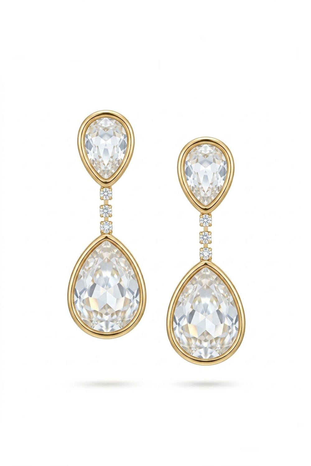 The Emma Teardrop Large Earrings