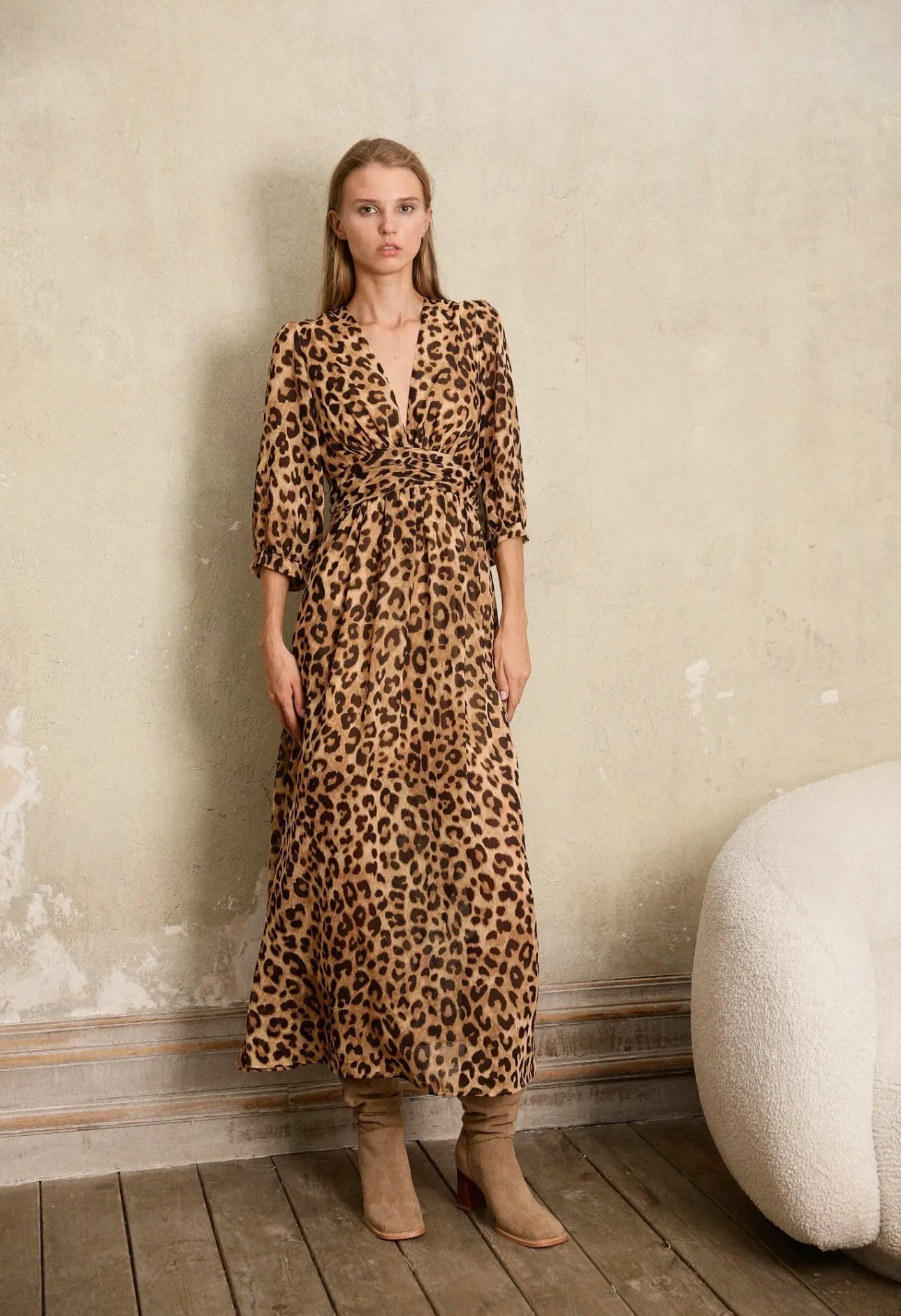 Leopard Print Dress