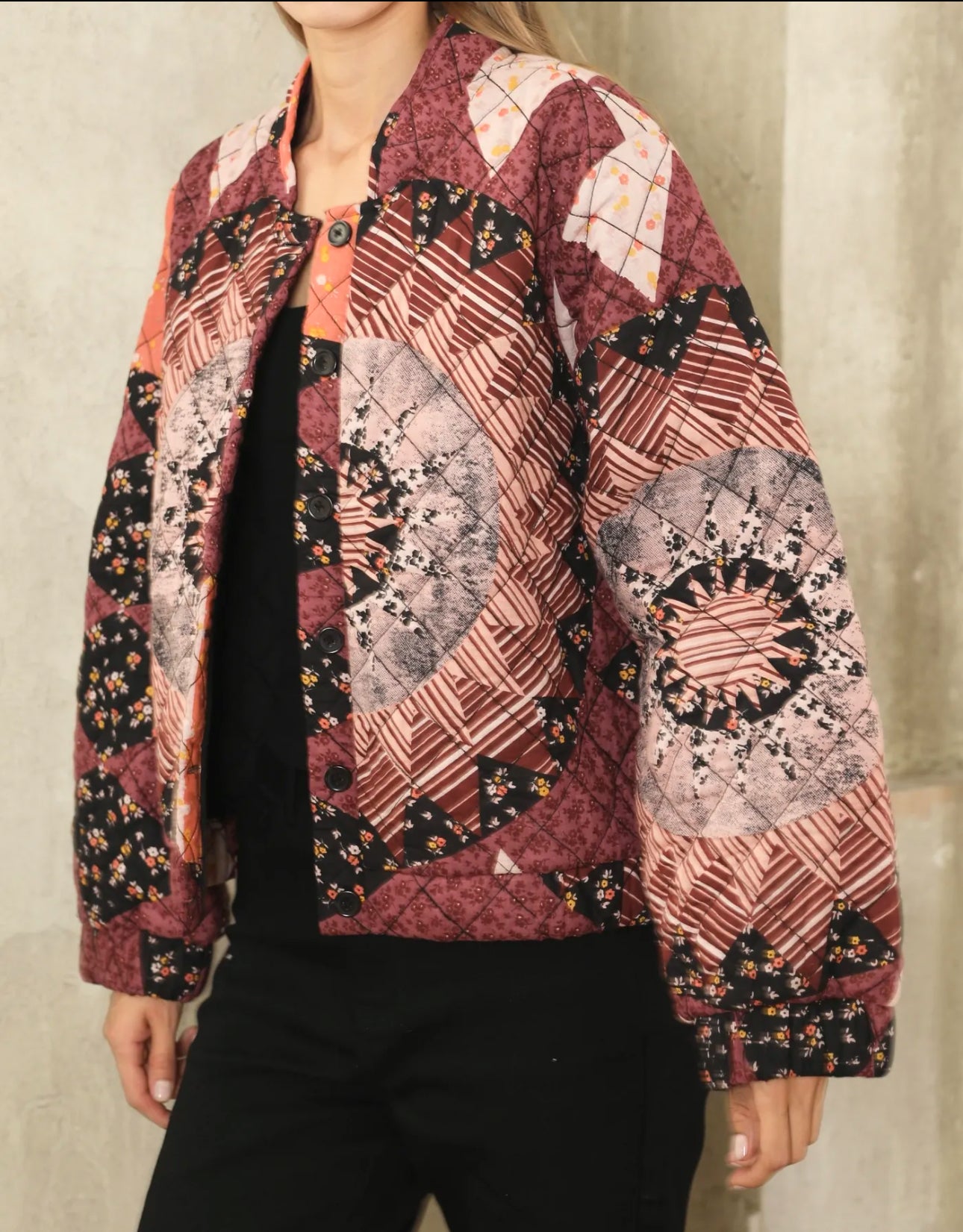 The Atlas Quilted Bomber