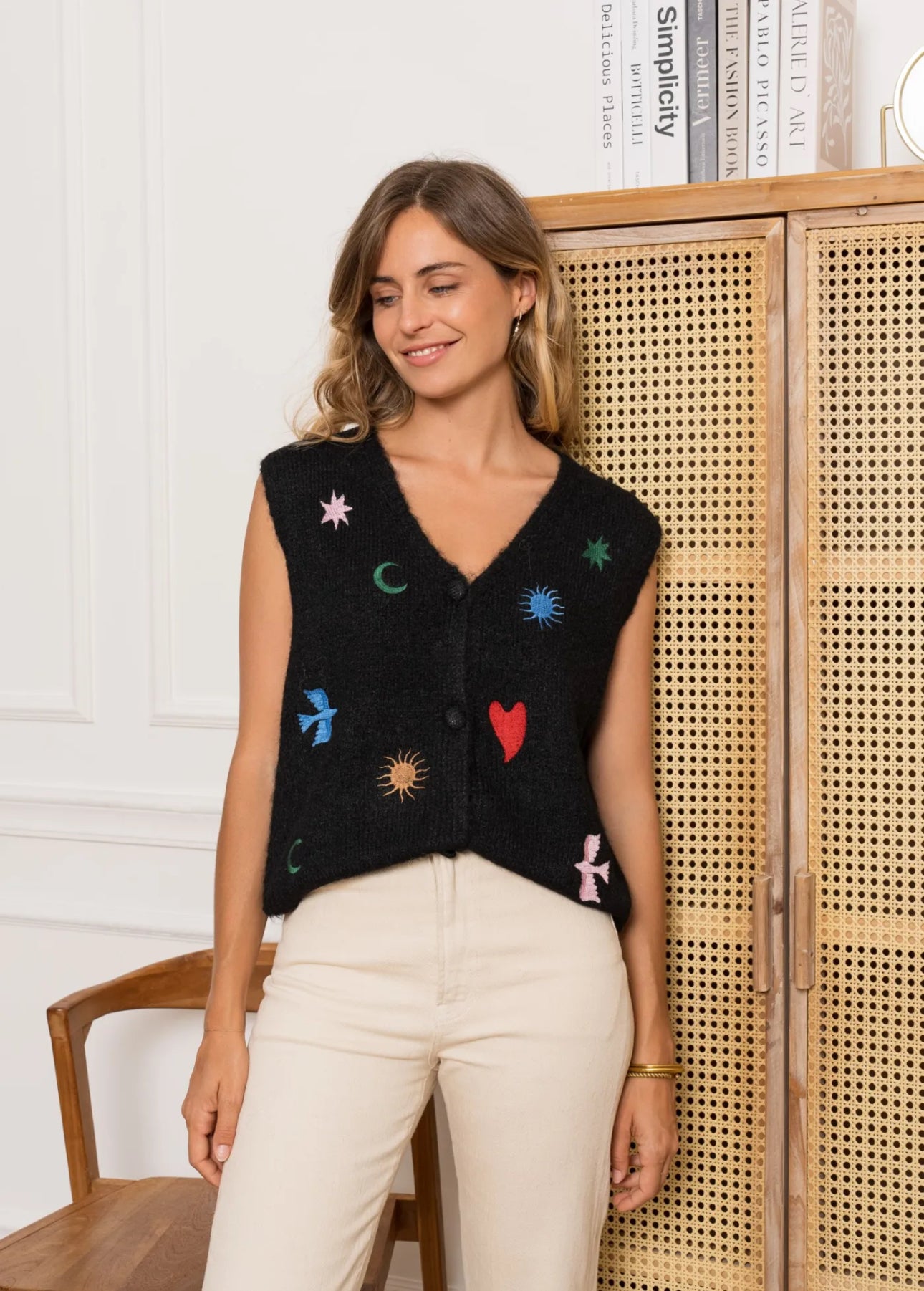 Luna Knitted Waistcoat