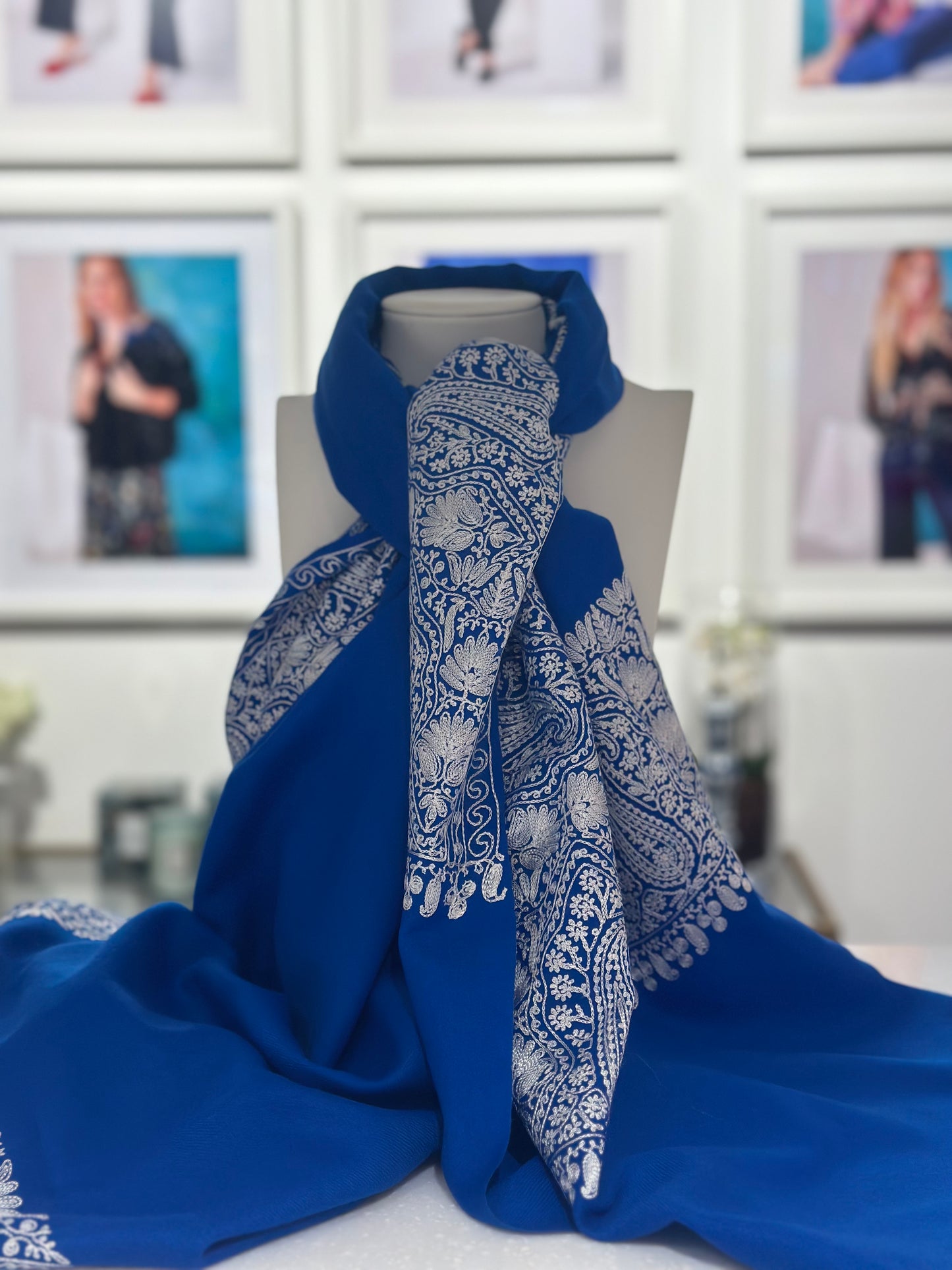 Jasmina Royal Blue Wrap