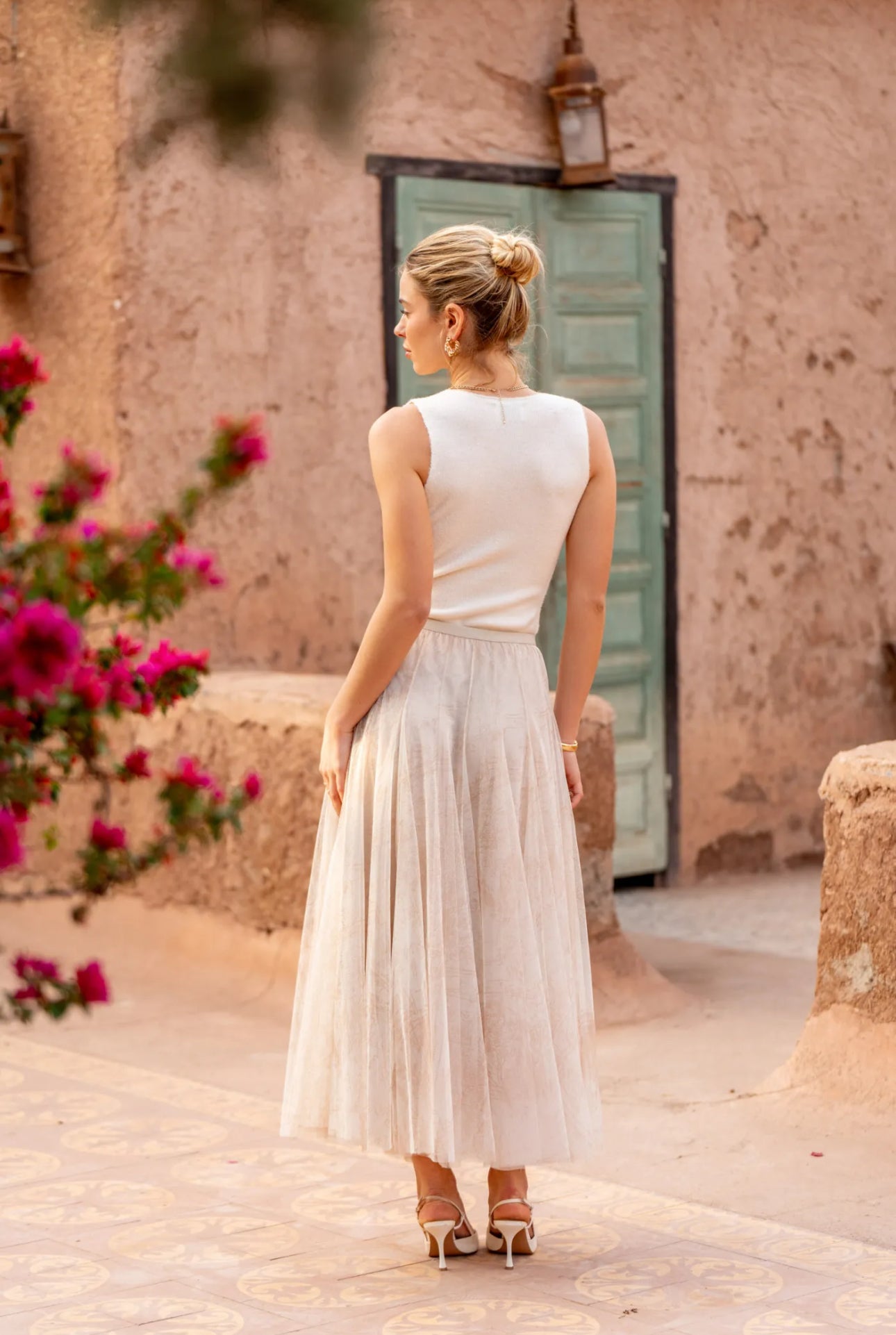 Isla Ivory Tulle Skirt