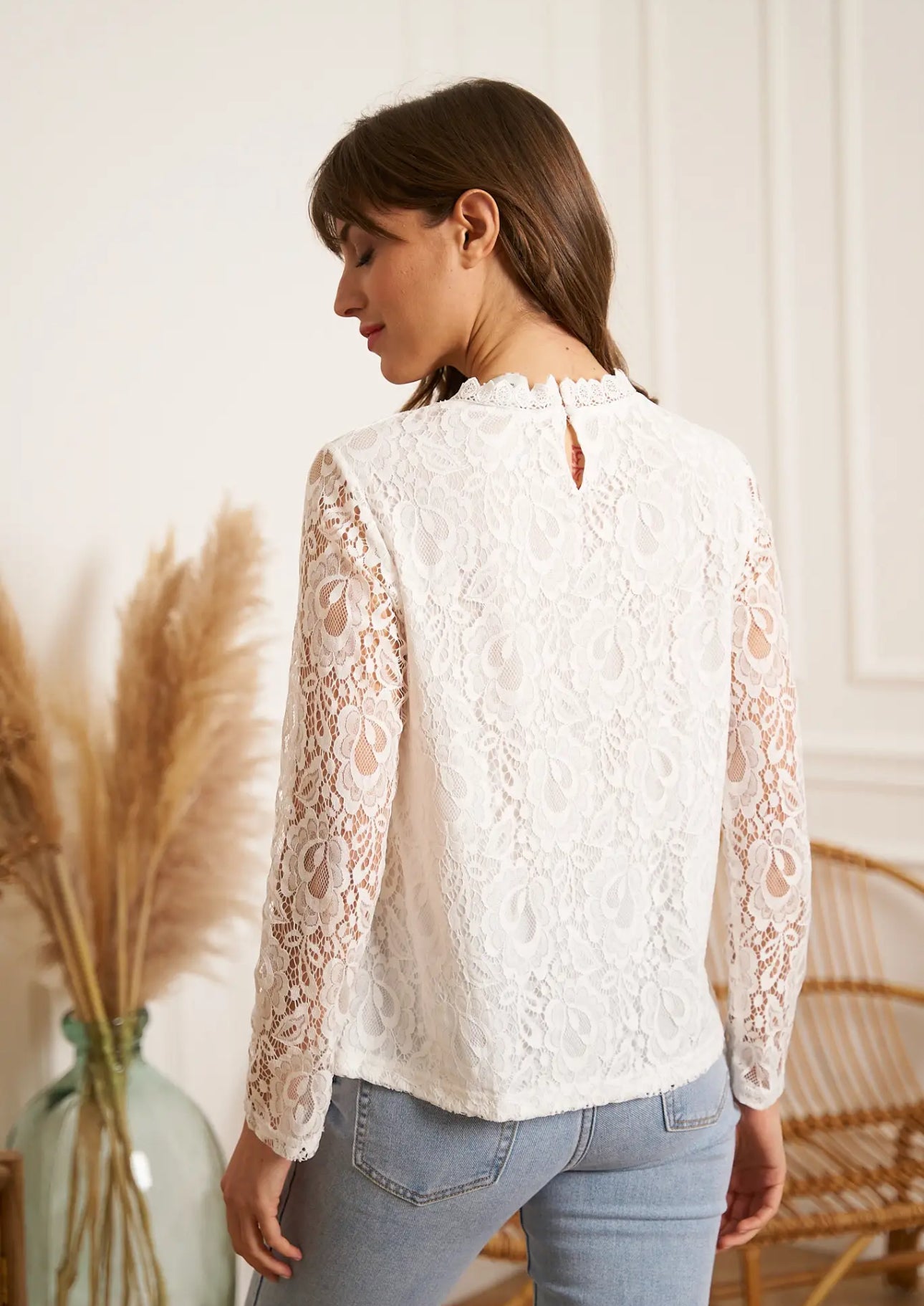 The Elsa Lace Top