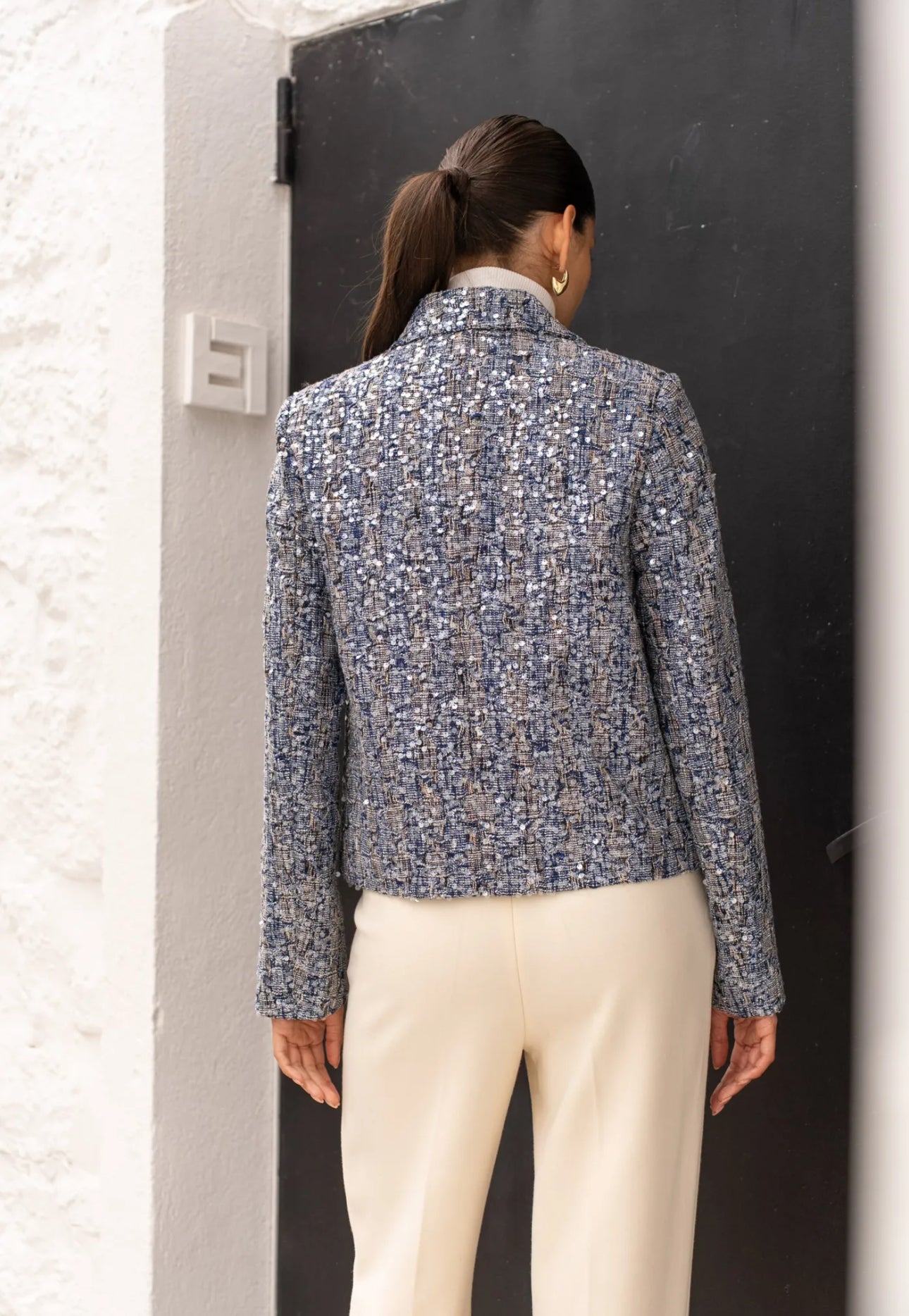 The Biba Denim Button Jacket
