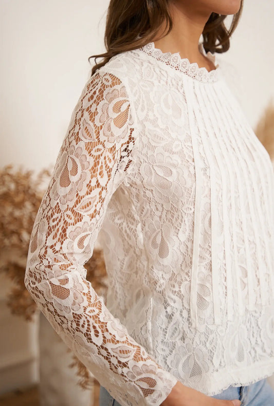 The Elsa Lace Top