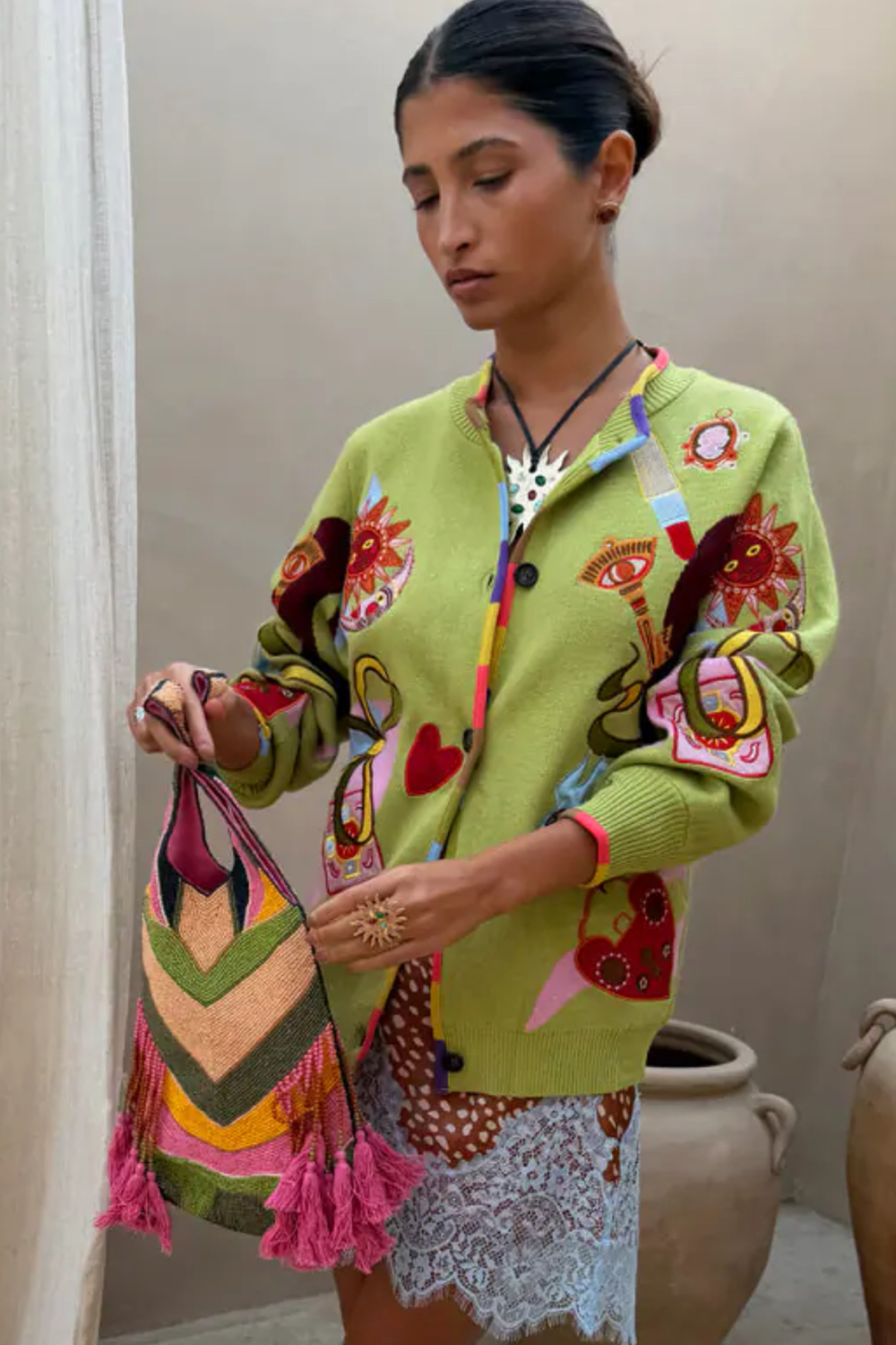 Green Enchanted Cardigan