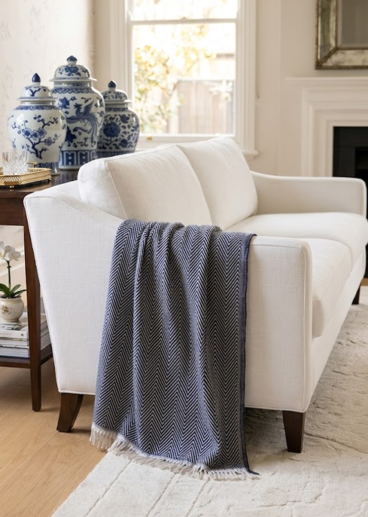 The Herringbone Throw