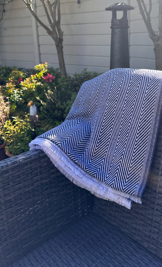 The Herringbone Throw