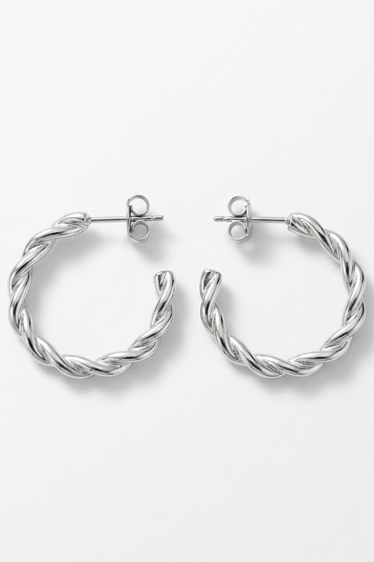 The Verona Twist Hoops