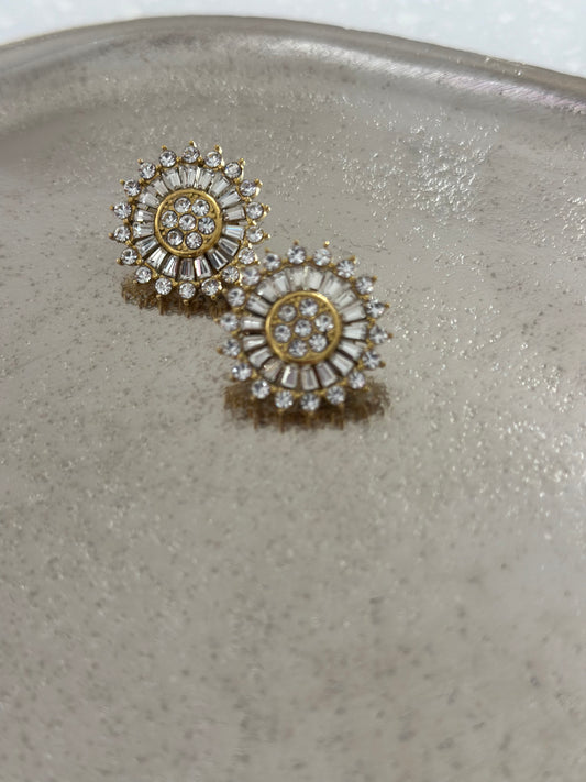 Art Deco Clip On Earring