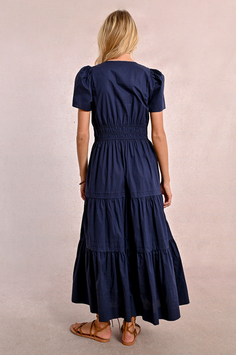 Beverly Navy Dress