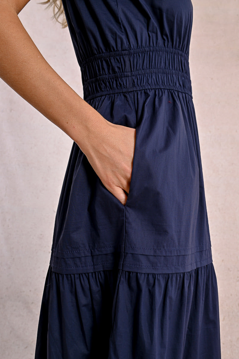 Beverly Navy Dress