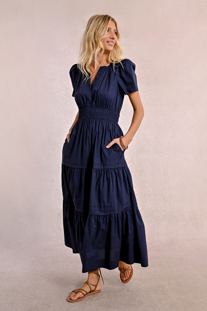 Beverly Navy Dress