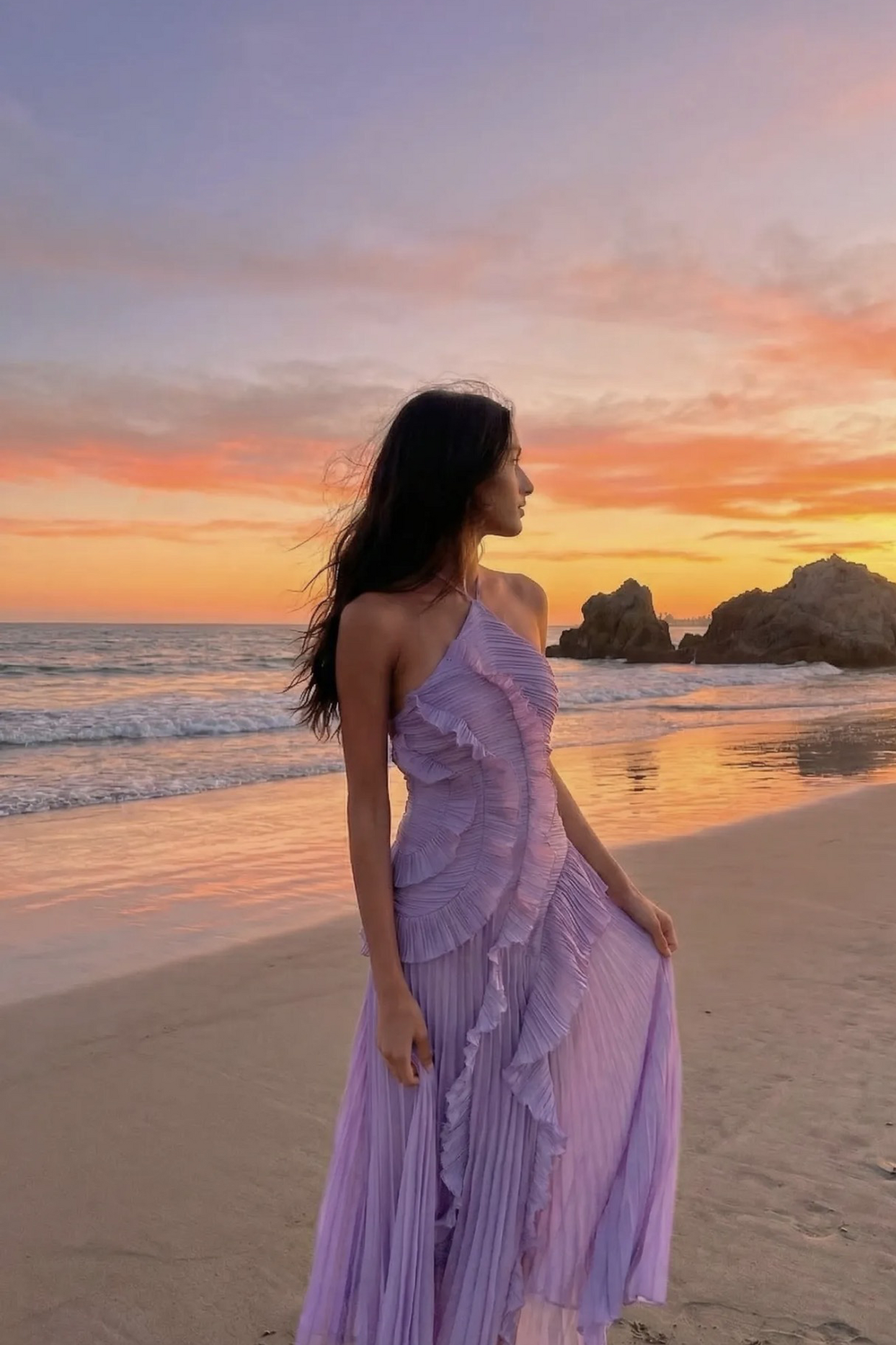 The Lilo Lavender Dress