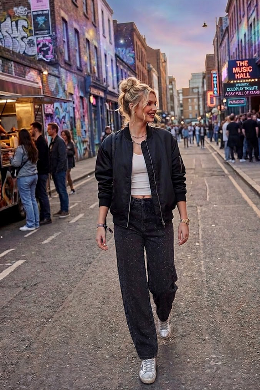 The Liza Leopard Jean