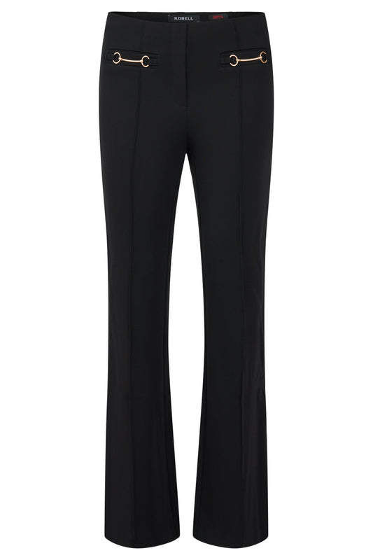 The Tory Slim Bootcut with Gold Hardware