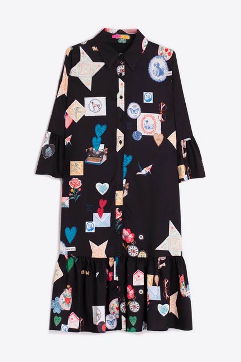 The Love Letter Shirt Dress