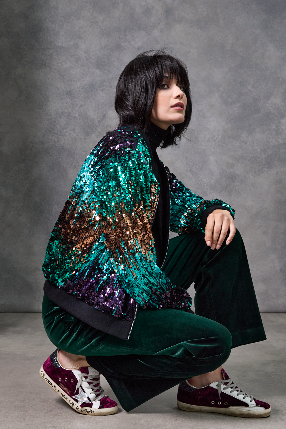 Florence Green Velvet Trs