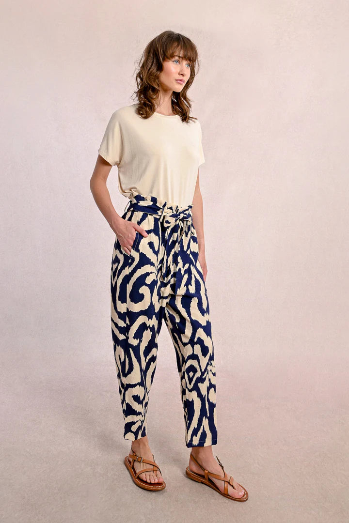 Thais Marble Effect Trousers