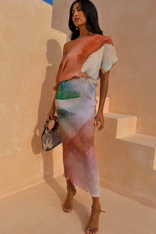 Abstract Tilly Dress