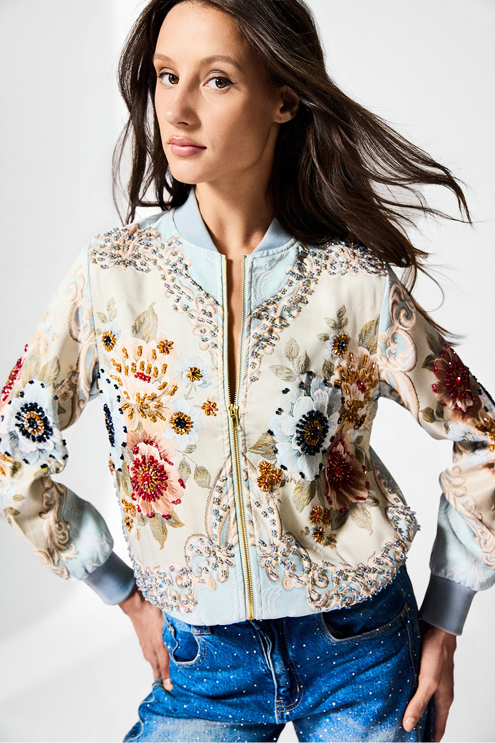The Delta Jacquard Bomber